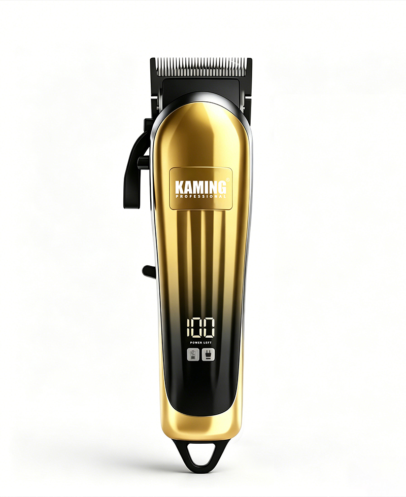قیچی برقی خانگی Kaming802 صفحه نمایش دیجیتال قیچی برقی با کیفیت بالا موبر حرفه ای اصلاح کننده مخروطی