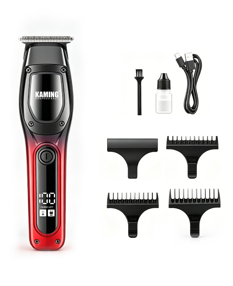 گیره برقی جدید Kaming1711 برای مردان صفحه نمایش دیجیتال صفر شکاف 7000 دور در دقیقه قیچی با جزئیات تجارت مرزی